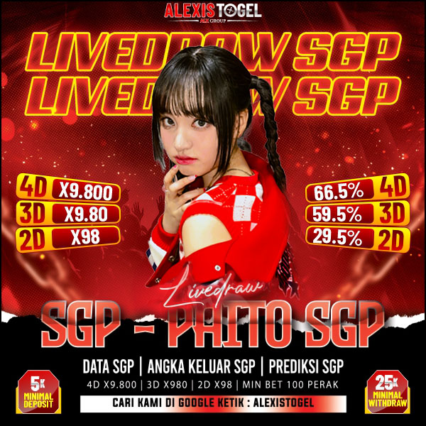 LIVE DRAW SGP ⚡️ Paito SGP | Data SGP | Togel Singapore | Angka Keluar SGP | Prediksi SGP