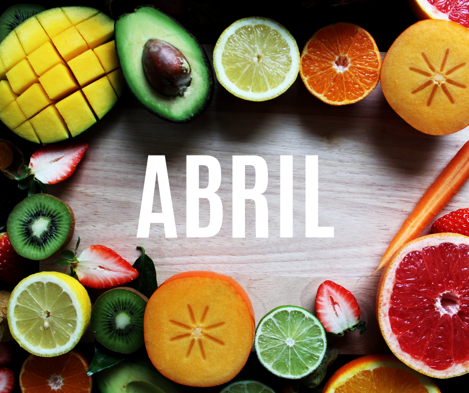 Abril: verduras y frutas de primavera