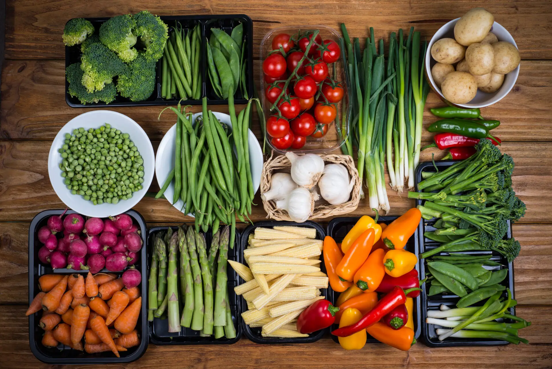 Los 10 tipos de verdura que usamos en nuestra dieta