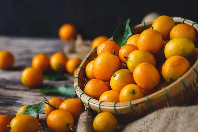 frutas exoticas kumquat